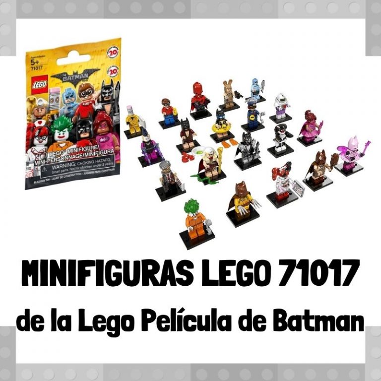 Lee m谩s sobre el art铆culo Minifiguras de LEGO 71017 de la LEGO Pel铆cula de Batman