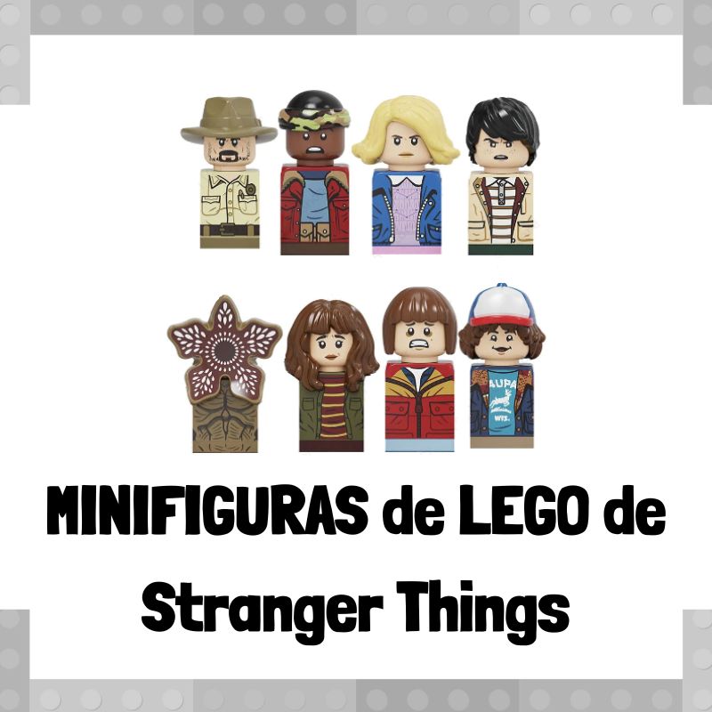 Minifiguras de LEGO de Stranger Things - Minifiguras baratas de LEGO en Aliexpress