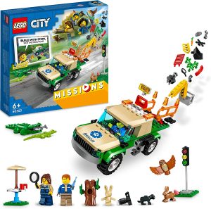 Lego 60353 De Misiones De Rescate De Animales Salvajes De Lego City Misiones