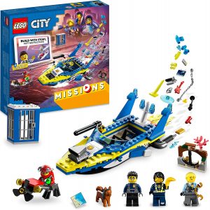 Lego 60355 De Misiones De InvestigaciÃ³n De La PolicÃ­a AcuÃ¡tica De Lego City Misiones