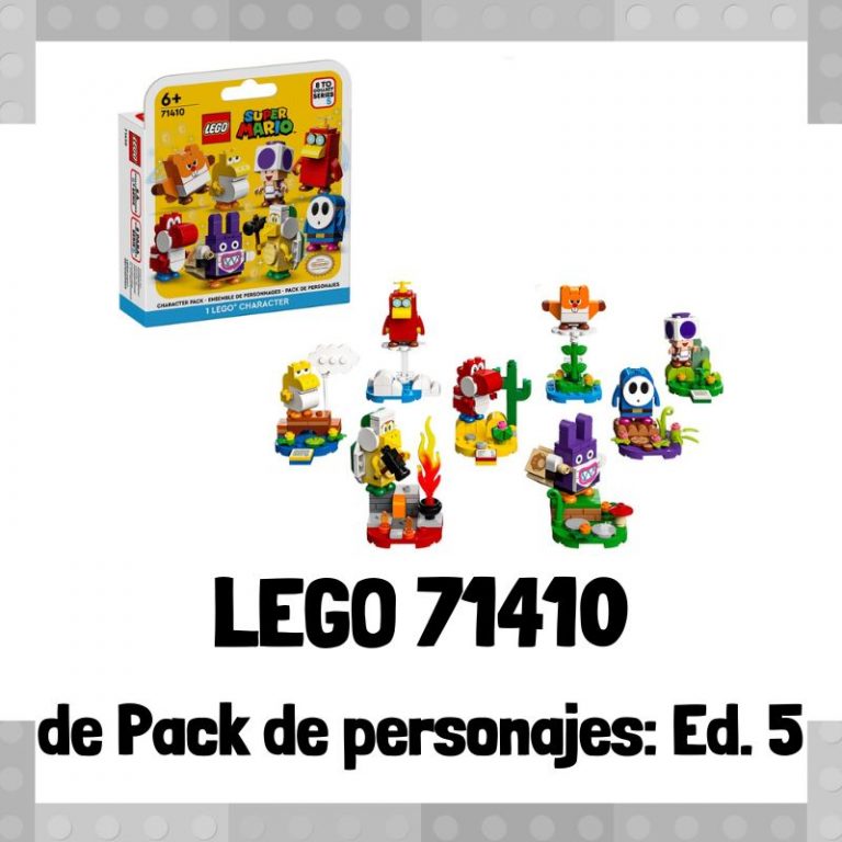 Lee m谩s sobre el art铆culo Set de LEGO 71410 de Personajes: Edici贸n 5 de Super Mario