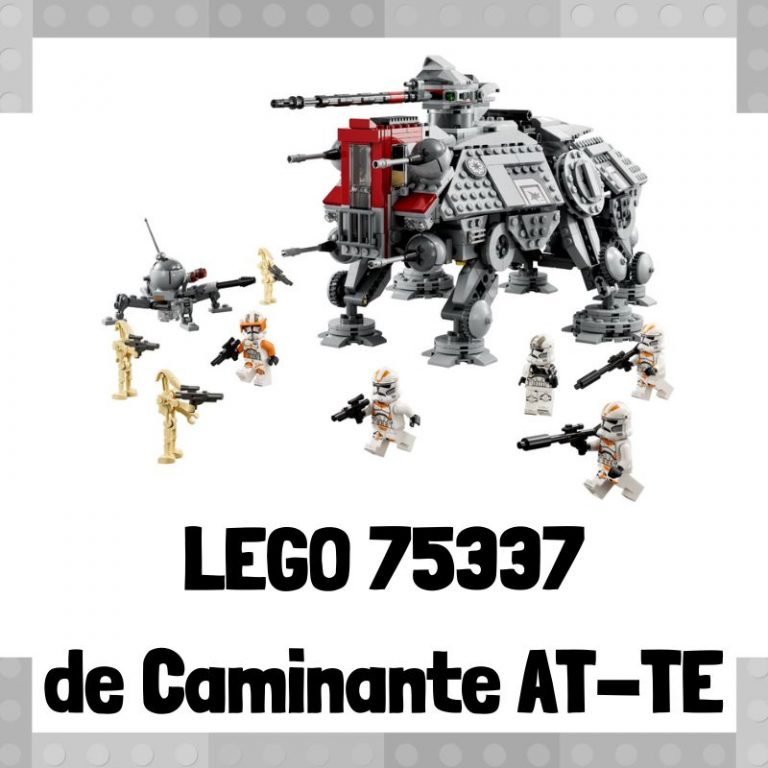 Lee más sobre el artículo Set de LEGO 75337 de Caminante AT-TE de Star Wars