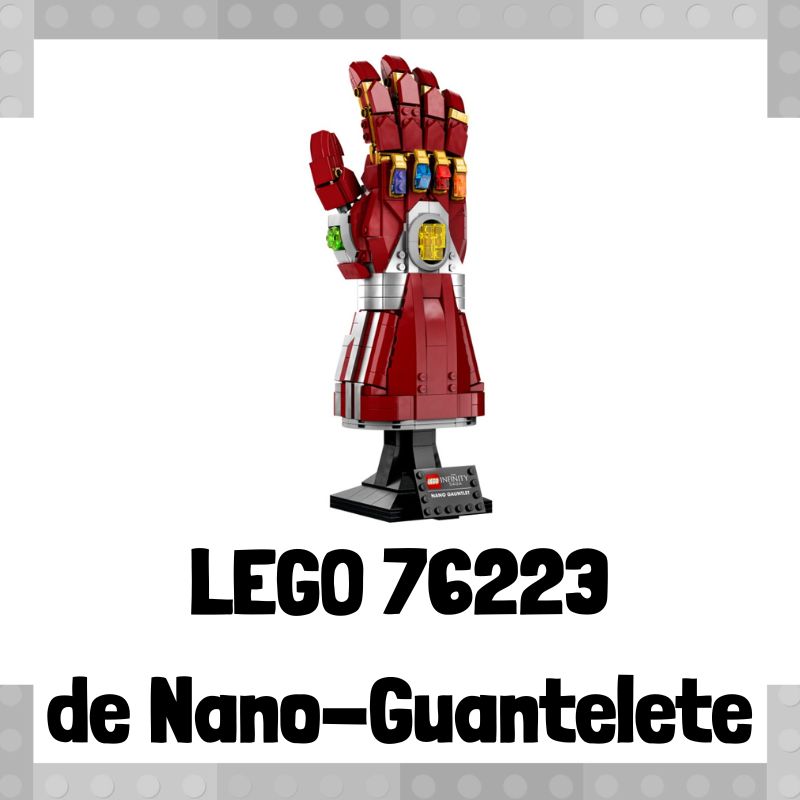 Lee más sobre el artículo Set de LEGO 76223 de Nano guantelete del Infinito de Marvel