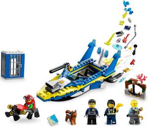 Lego City Missions Misiones De Investigación De La Policía Acuática 60355