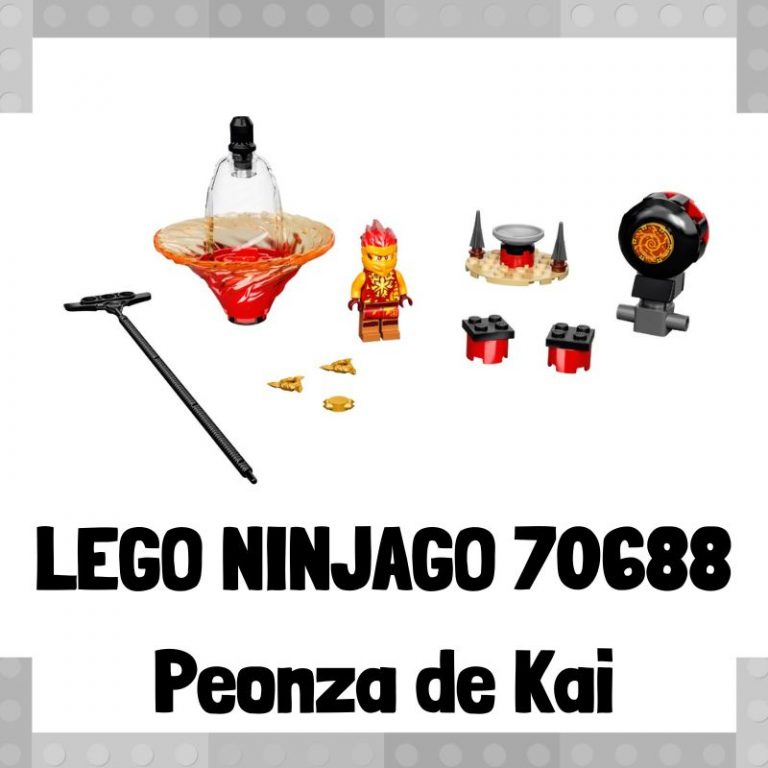 Lee más sobre el artículo Set de LEGO 70688 de Peonza de Kai de LEGO Ninjago
