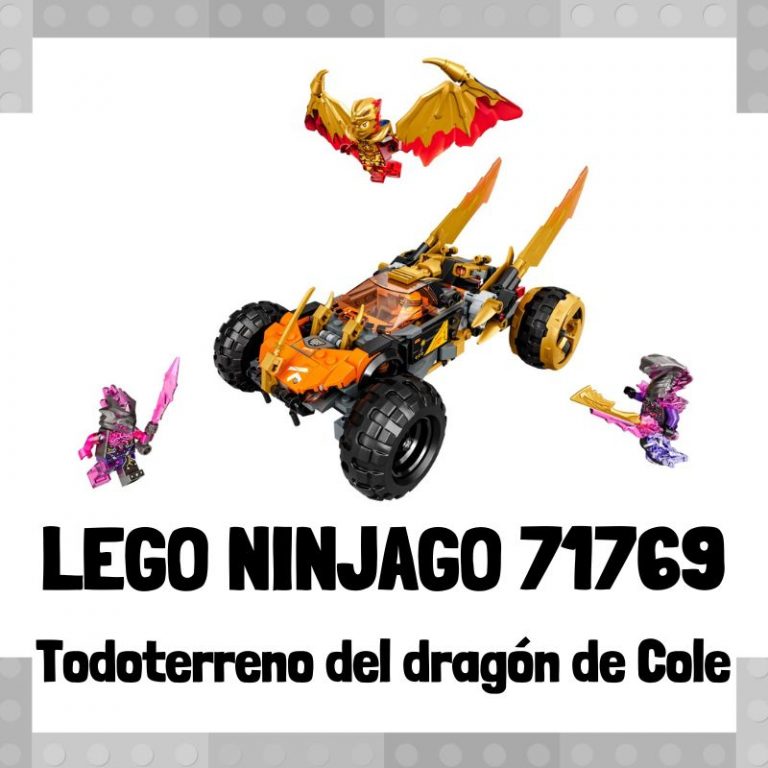 Lee más sobre el artículo Set de LEGO 71769 de Todoterreno del dragón de Cole de LEGO Ninjago
