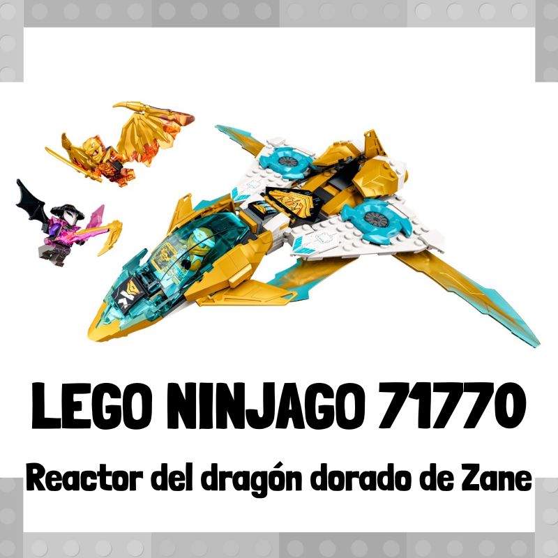 Lee mÃ¡s sobre el artÃ­culo Set de LEGO 71770 de Reactor del dragÃ³n dorado de Zane de LEGO Ninjago