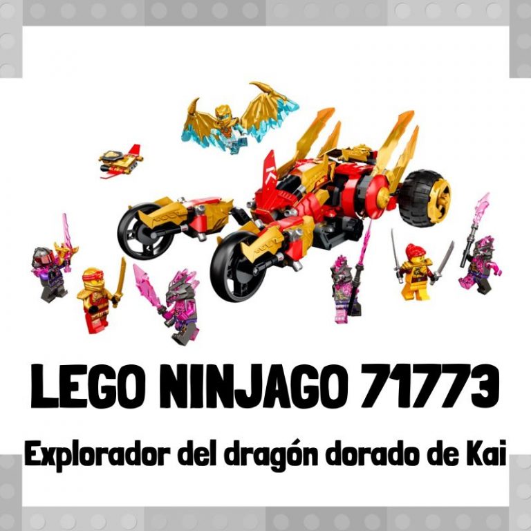 Lee más sobre el artículo Set de LEGO 71773 de Explorador del dragón dorado de Kai de LEGO Ninjago