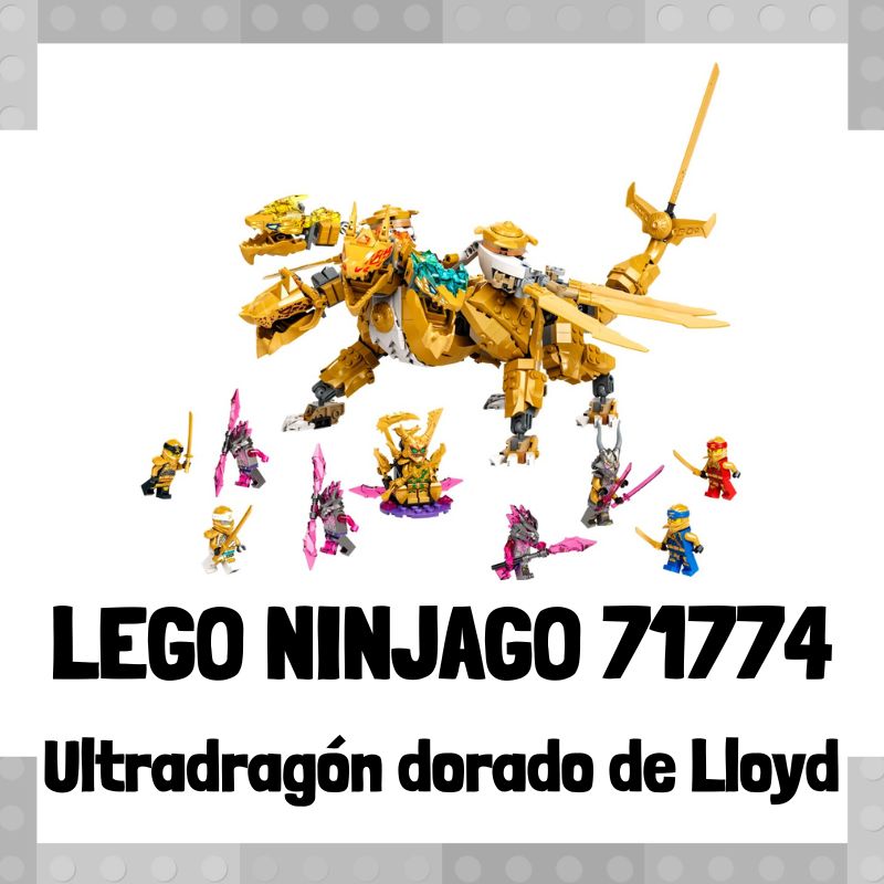 Lee más sobre el artículo Set de LEGO 71774 de Dragón Dorado de Lloyd de LEGO Ninjago