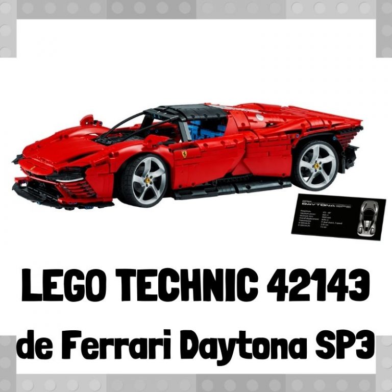 Lee más sobre el artículo Set de LEGO 42143 de Ferrari Daytona SP3 de LEGO Technic