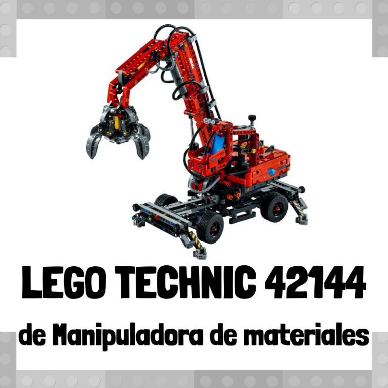 Lee más sobre el artículo Set de LEGO 42144 de Manipuladora de materiales de LEGO Technic