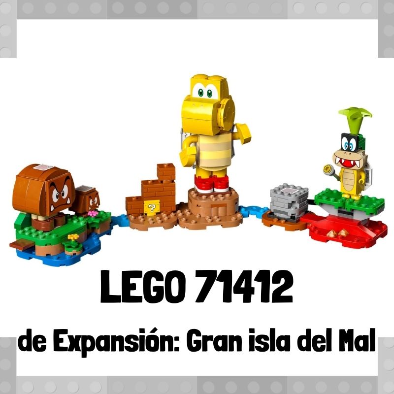 Lee mÃ¡s sobre el artÃ­culo Set de LEGO 71412 de ExpansiÃ³n: Gran isla del Mal de Super Mario