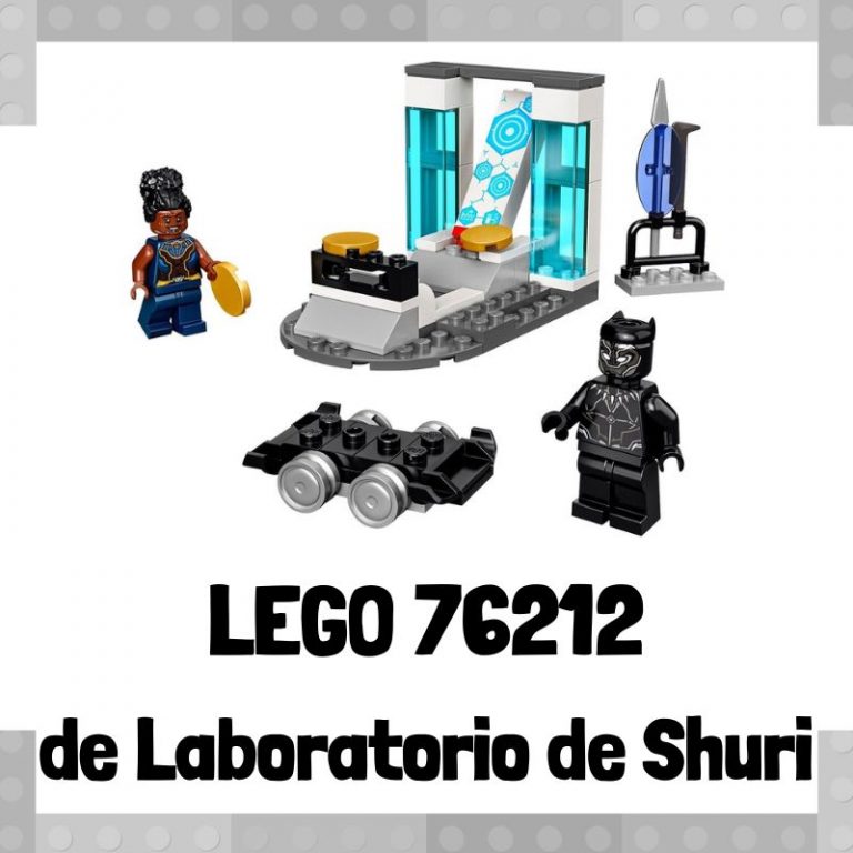 Lee mÃ¡s sobre el artÃ­culo Set de LEGO 76212Â de Laboratorio de Shuri de Black Panther: Wakanda Forever