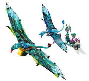 Lego De Primer Vuelo En Banshee De Jake Y Neytiri De Avatar 75572 2