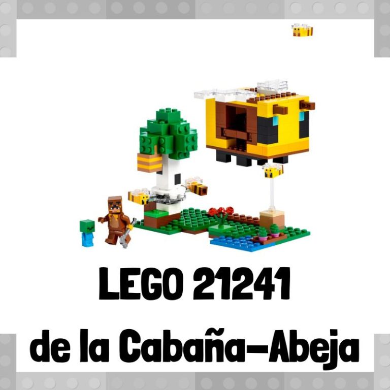 Lee más sobre el artículo Set de LEGO 21241 de La Cabaña-Abeja de Minecraft