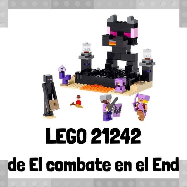 Lee más sobre el artículo Set de LEGO 21242 de El Combate en el End de Minecraft
