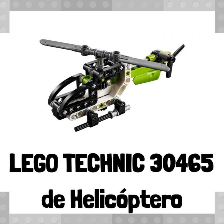 Lee más sobre el artículo Set de LEGO 30465 de Helicóptero de LEGO Technic