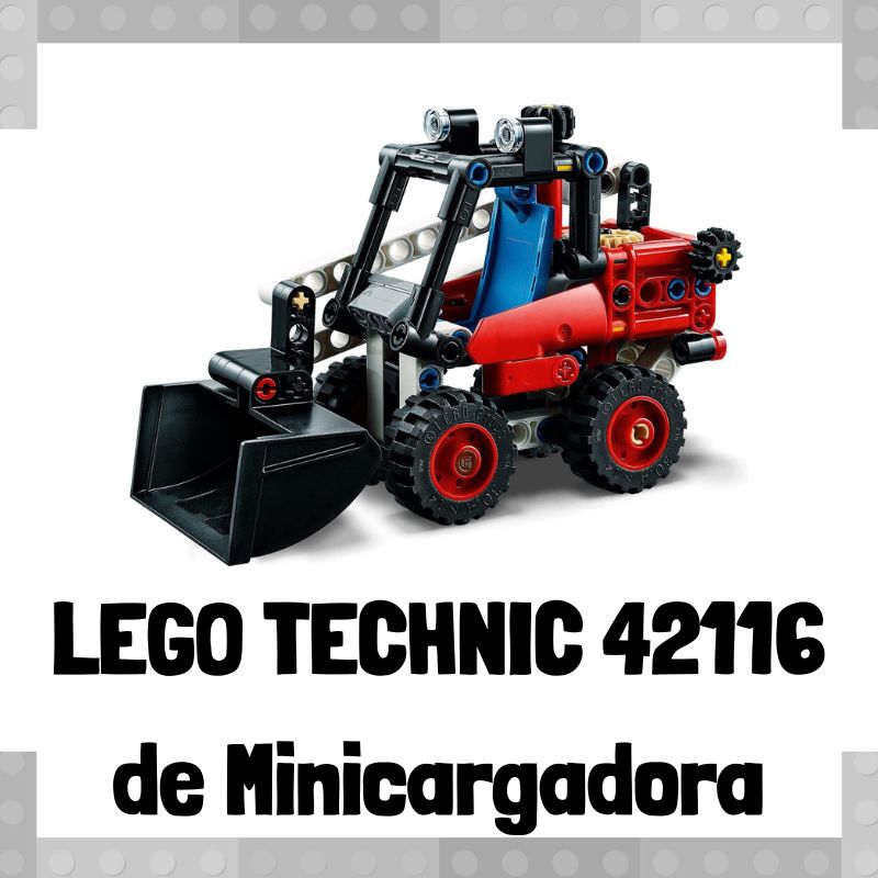 Lee mÃ¡s sobre el artÃ­culo Set de LEGO 42116 de Minicargadora de LEGO Technic