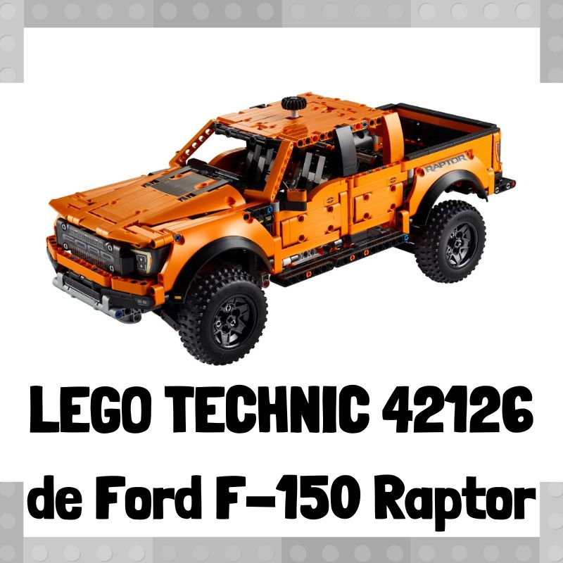 Lee más sobre el artículo Set de LEGO 42126 de Ford F-150 Raptor de LEGO Technic