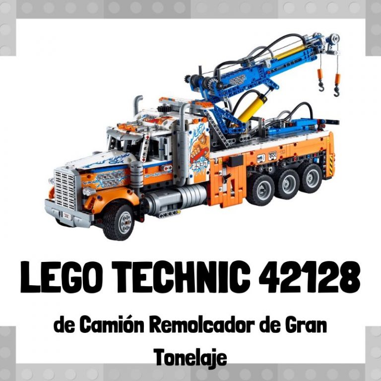 Lee mÃ¡s sobre el artÃ­culo Set de LEGO 42128 de CamiÃ³n remolcador de gran tonelaje de LEGO Technic