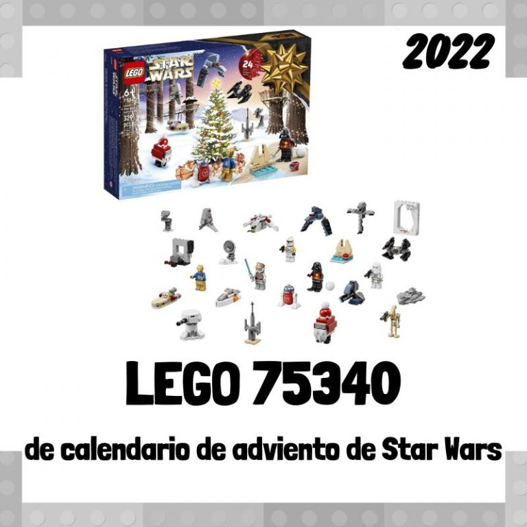 Lee mÃ¡s sobre el artÃ­culo Set de LEGO 75340Â de Calendario de adviento de Star Wars