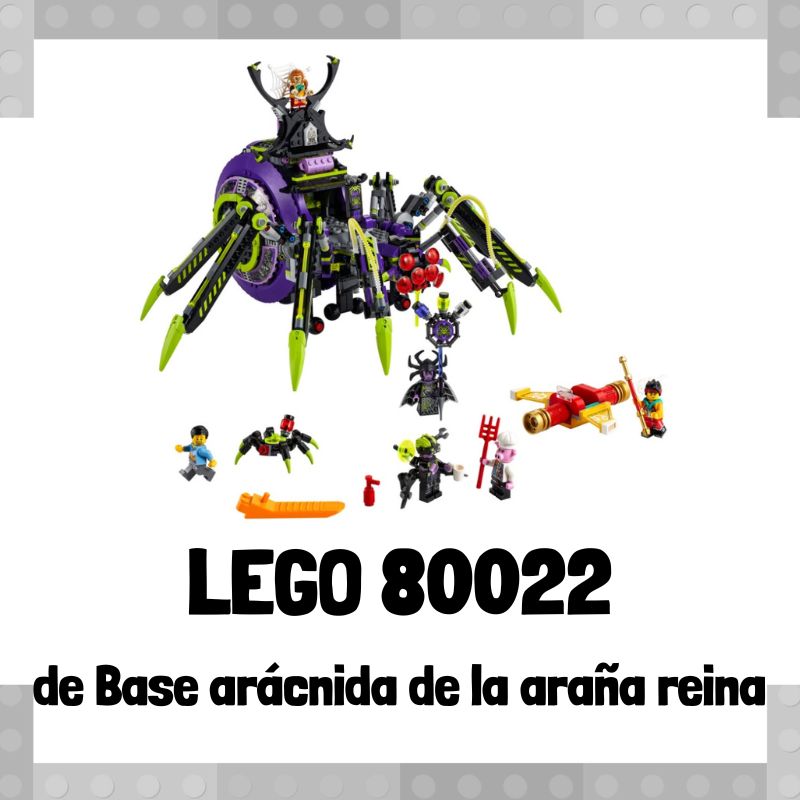 Lee más sobre el artículo Set de LEGO 80022 de Base arácnida de la araña reina de Monkie Kid