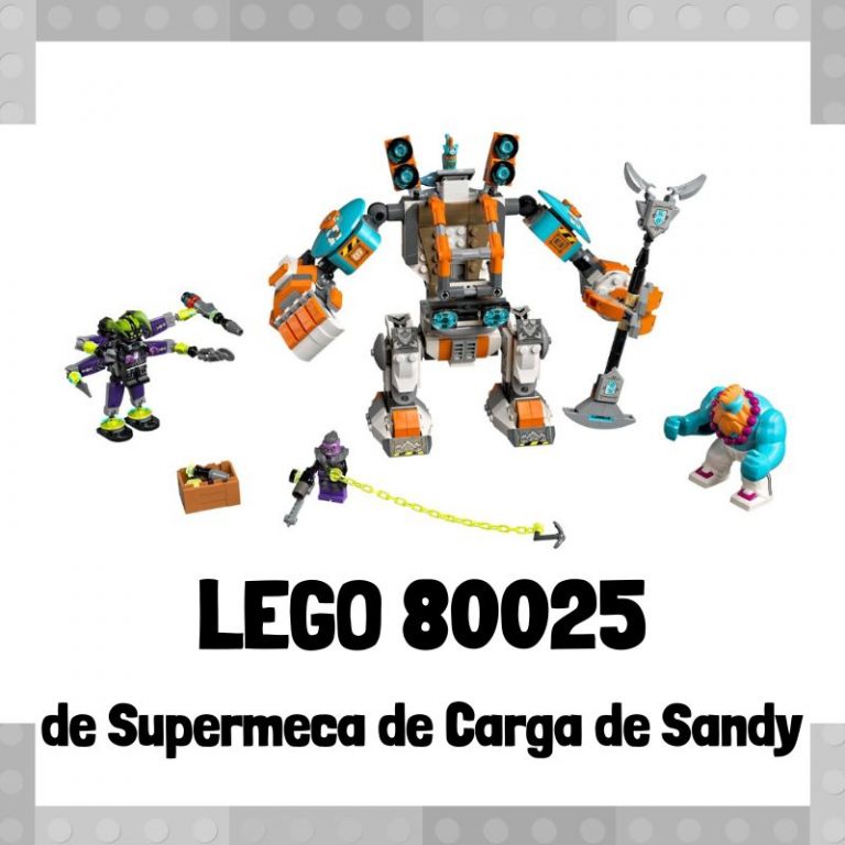 Lee mÃ¡s sobre el artÃ­culo Set de LEGO 80025 de Supermeca de Carga de Sandy de Monkie Kid
