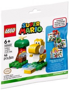Lego De 脕rbol De Frutas De Yoshi Amarillo De Lego Super Mario Bros 30509 2