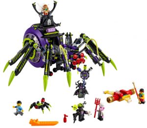 Lego De Base Arácnida De La Araña Reina De Monkie Kid 80022