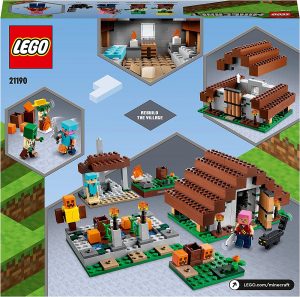 Lego De La Aldea Abandonada De Minecraft 21190 3