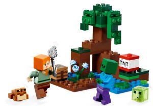 Lego De La Aventura En El Pantano De Minecraft 21240 2