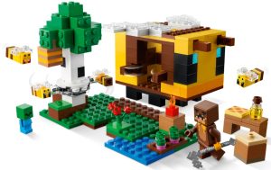 Lego De La Cabaña Abeja De Minecraft 21241 2