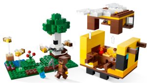 Lego De La Cabaña Abeja De Minecraft 21241 3
