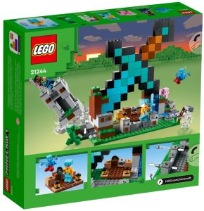 Lego De La Fortificación Espada De Minecraft 21244 3