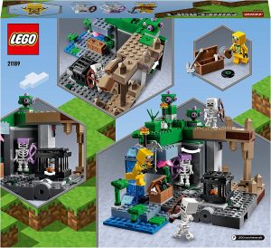 Lego De La Mazmorra Esqueleto De Minecraft 21189 3