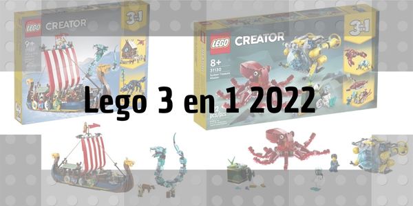 Sets De Lego 3 En 1 De 2022
