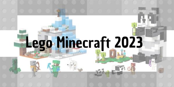 Sets de LEGO Minecraft de 2023