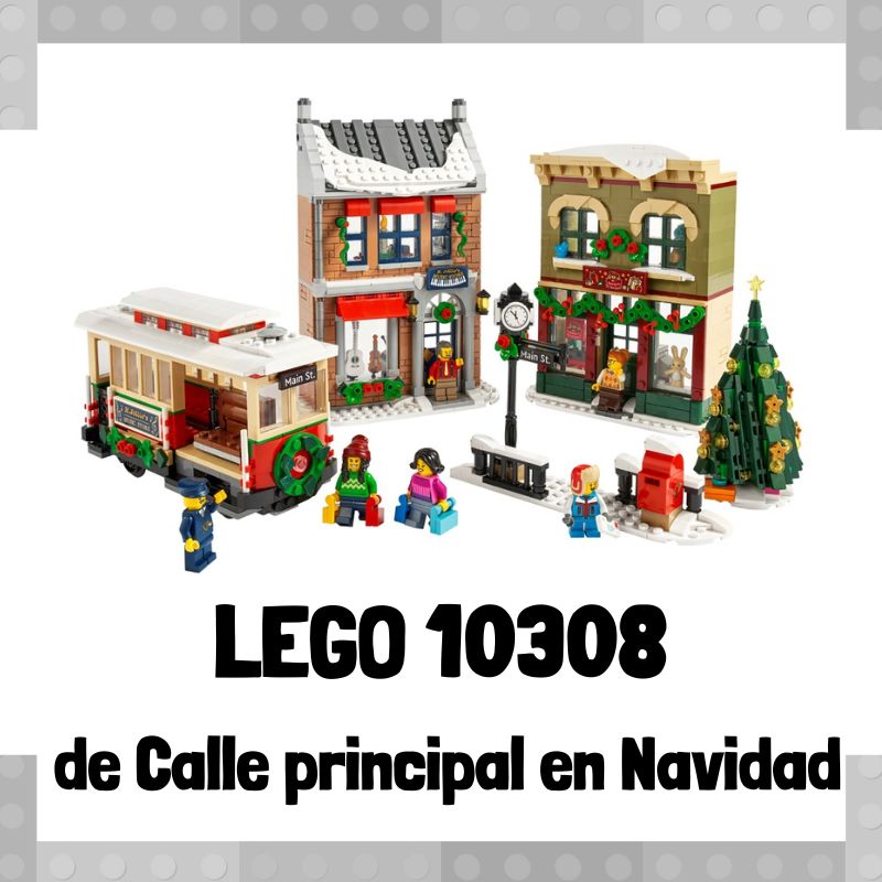 Lee mÃ¡s sobre el artÃ­culo Set de LEGO 10308 de Calle principal en Navidad