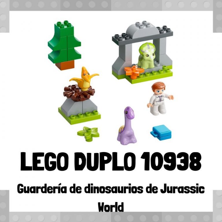 Lee más sobre el artículo Set de LEGO 10938 de Guardería de dinosaurios de LEGO Duplo