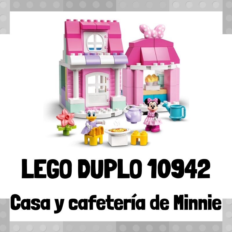 Lee mÃ¡s sobre el artÃ­culo Set de LEGO 10942 de Casa y cafeterÃ­a de Minnie de LEGO Duplo