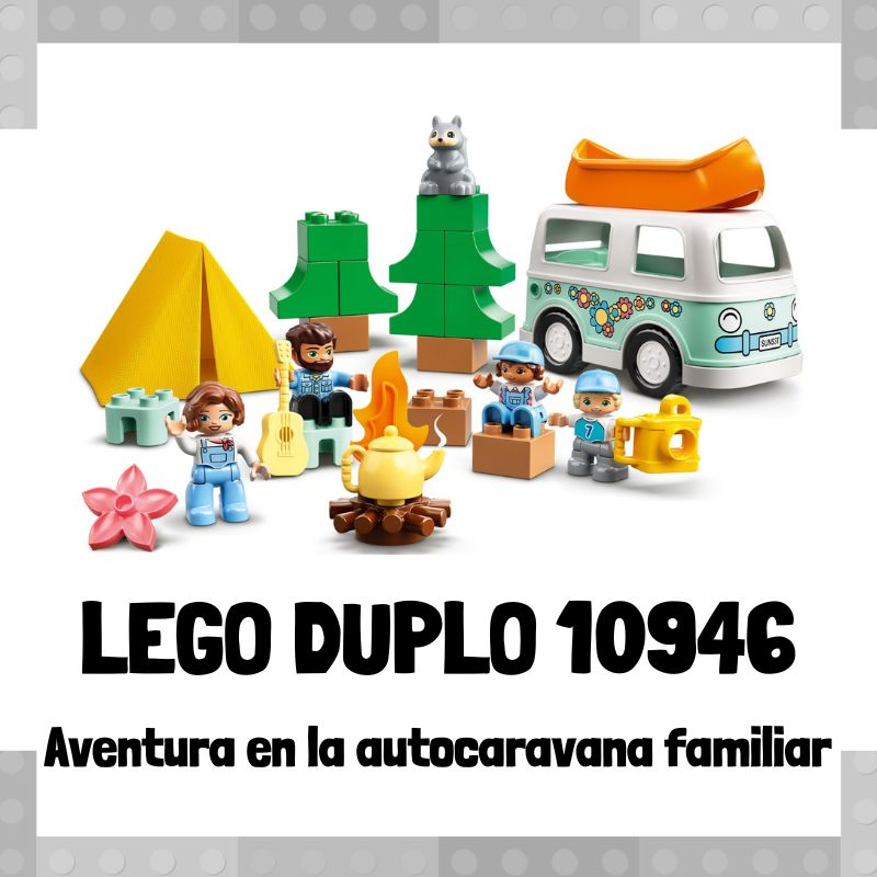 Lee más sobre el artículo Set de LEGO 10946 de Aventura en la autocaravana familiar de LEGO Duplo