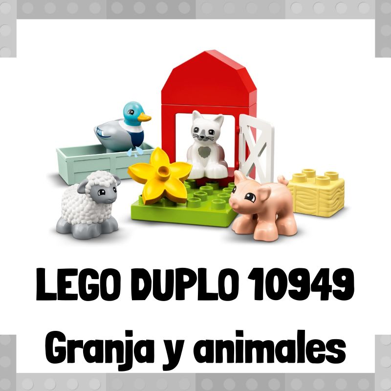 Lee mÃ¡s sobre el artÃ­culo Set de LEGO 10949 de Granja y animales de LEGO Duplo