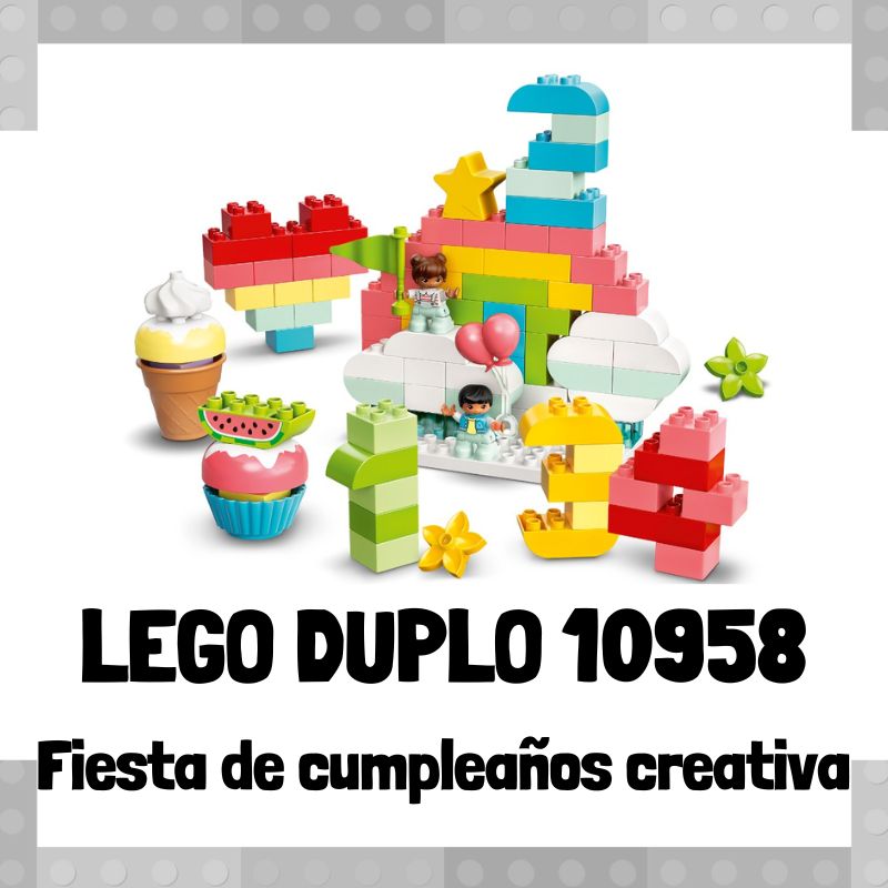 Lee mÃ¡s sobre el artÃ­culo Set de LEGO 10958 de Fiesta de cumpleaÃ±os creativa de LEGO Duplo