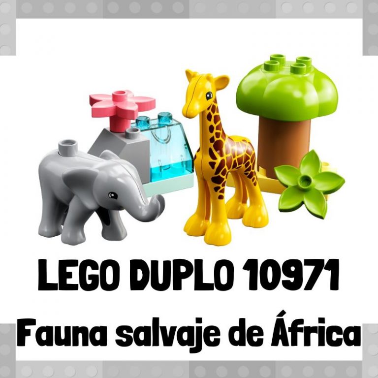 Lee más sobre el artículo Set de LEGO 10971 de Fauna salvaje de África de LEGO Duplo