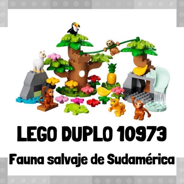 Lee m谩s sobre el art铆culo Set de LEGO 10973 de Fauna salvaje de Sudam茅rica de LEGO Duplo