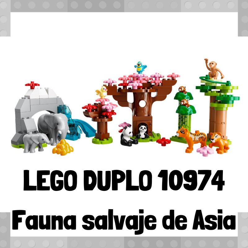 Lee mÃ¡s sobre el artÃ­culo Set de LEGO 10974 de Fauna salvaje de Asia de LEGO Duplo