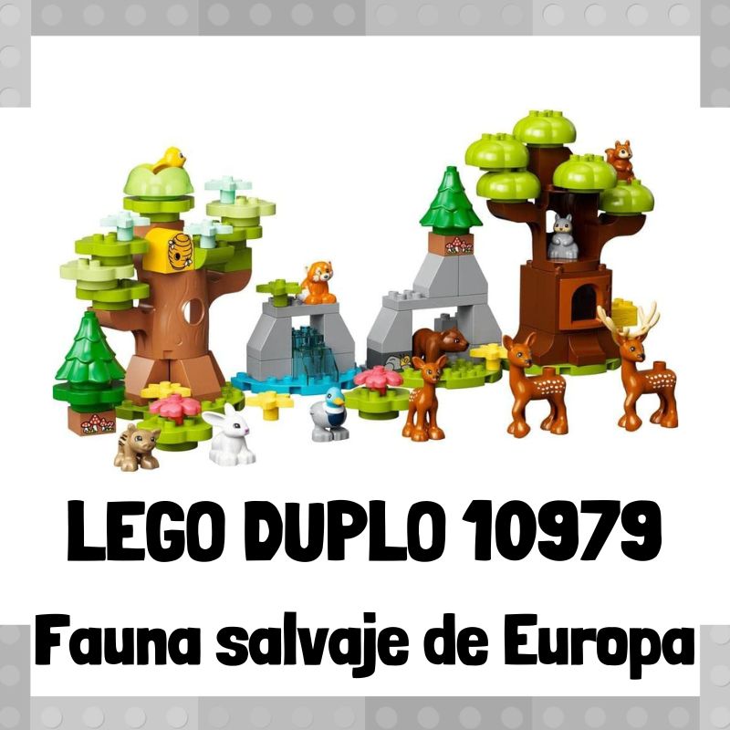 Lee mÃ¡s sobre el artÃ­culo Set de LEGO 10979 de Fauna salvaje de Europa de LEGO Duplo