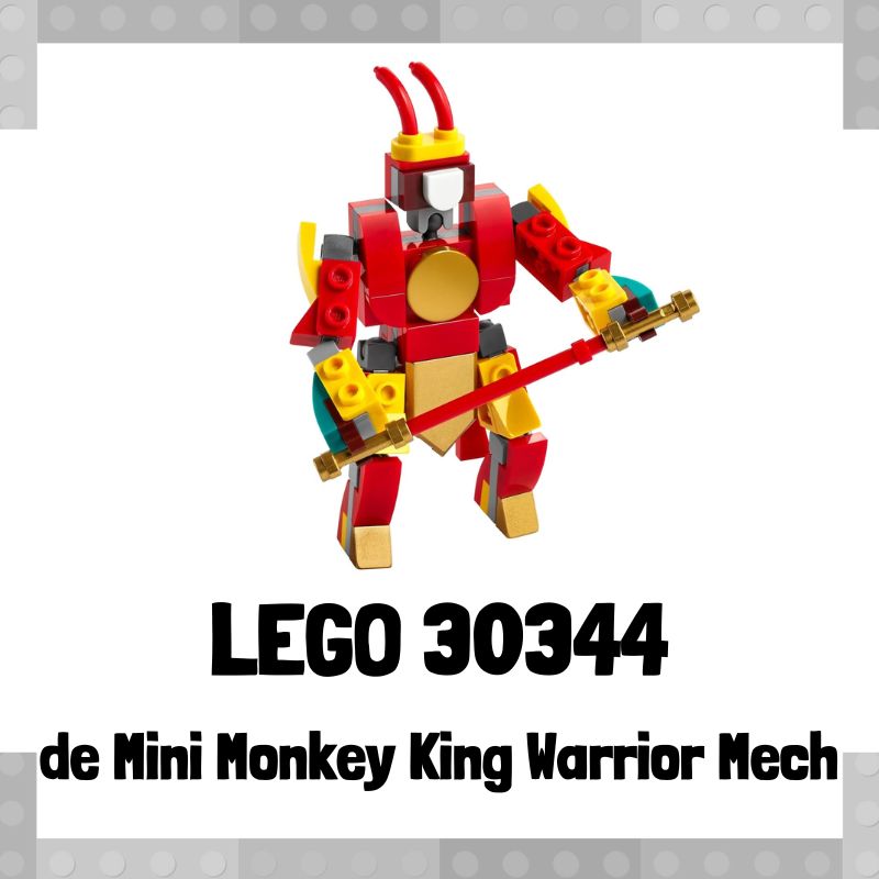 Lee mÃ¡s sobre el artÃ­culo Set de LEGO 30344 de Mini Monkey King Warrior Mech de Monkie Kid