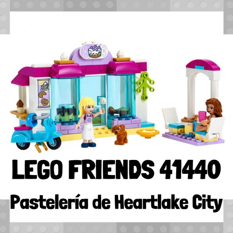 Lee más sobre el artículo Set de LEGO 41440 de Pastelería de Heartlake City de LEGO Friends