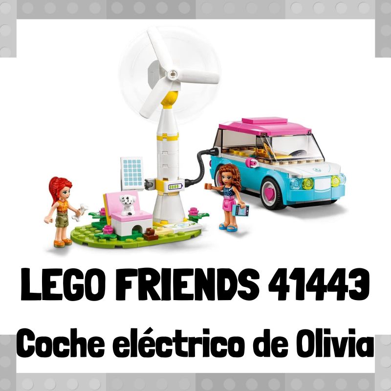 Lee más sobre el artículo Set de LEGO 41443 de Coche eléctrico de Olivia de LEGO Friends